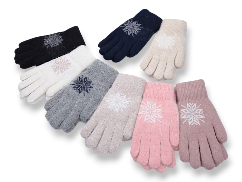 Перчатки KH clothes (S-L) 7169 mix (зима)