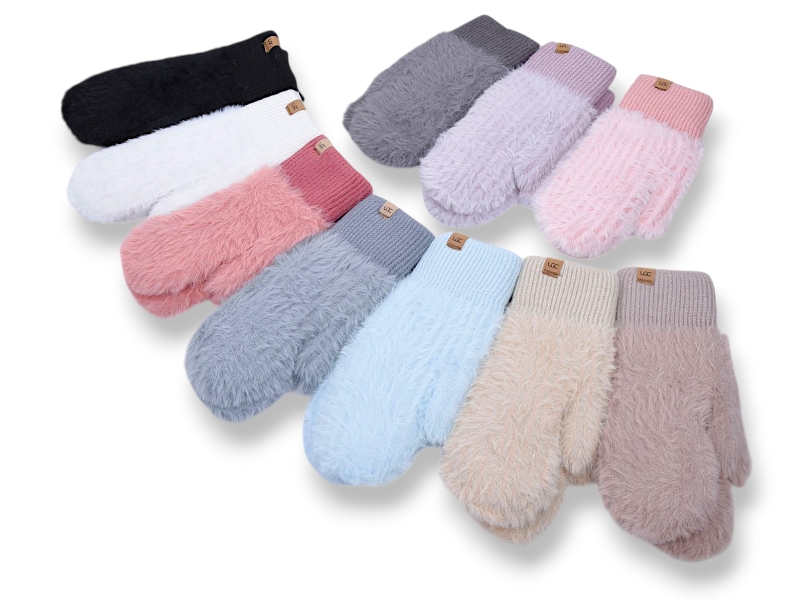 Варежки KH clothes (S-L) 7269 mix (зима)