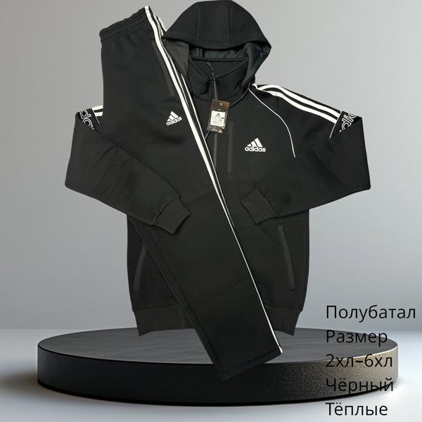 Костюм спорт Hai (2XL-6XL) H647 black (зима)