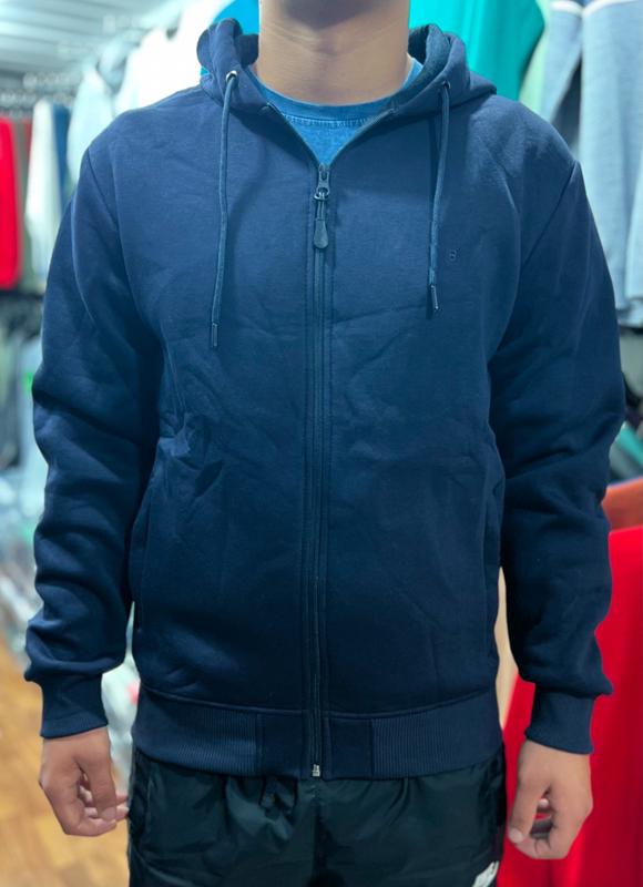 Кофта спорт Vip Stendo (M-2XL) 4921 navy (зима)