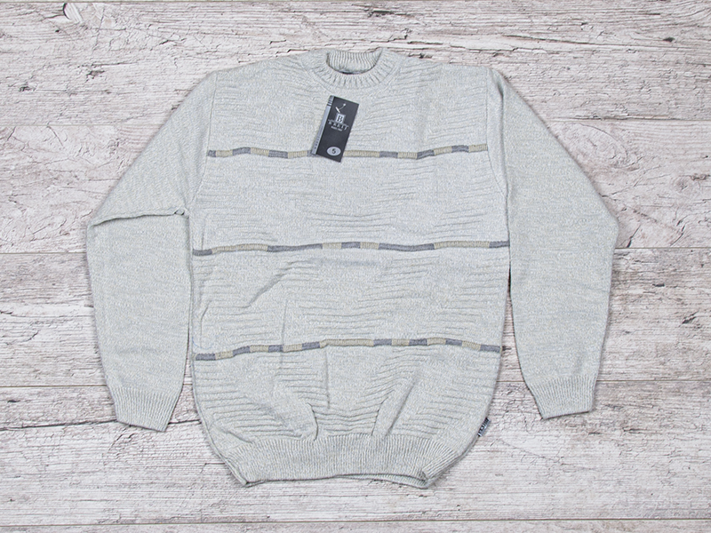 Свитер Denis sport (38-46) AZ002 grey (зима)