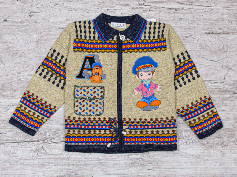 Кофта Denis sport (6-14) 8924 beige (зима)