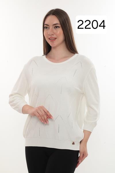 Свитер Julia (52-54) 2204 white (деми)