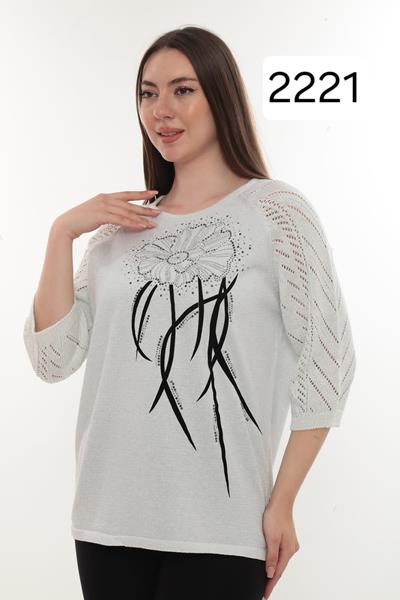 Свитер Julia (52-54) 2221 white (деми)