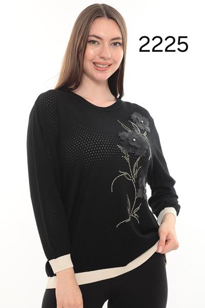 Свитер Julia (50-52) 2225 black (деми)