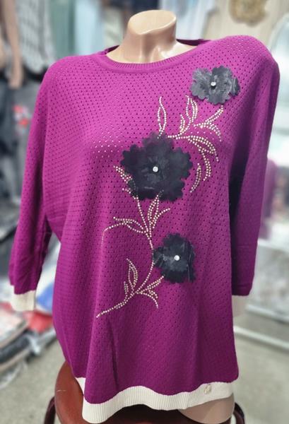 Свитер Julia (50-52) JL10 purple (деми)