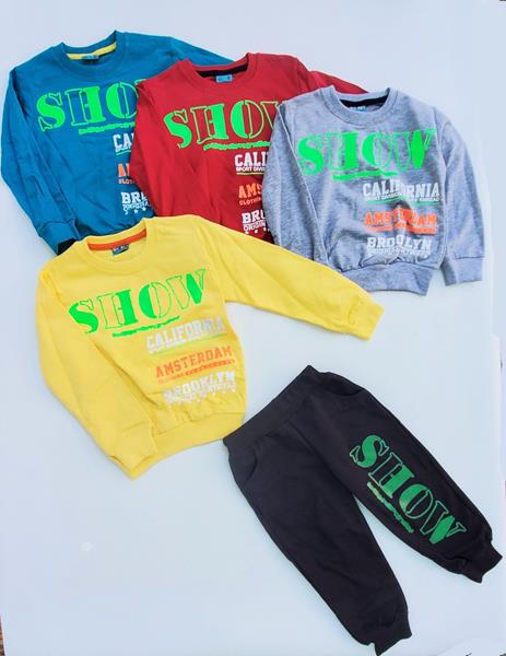 Костюм спорт Meloria (2-5) ML2173 yellow (деми)