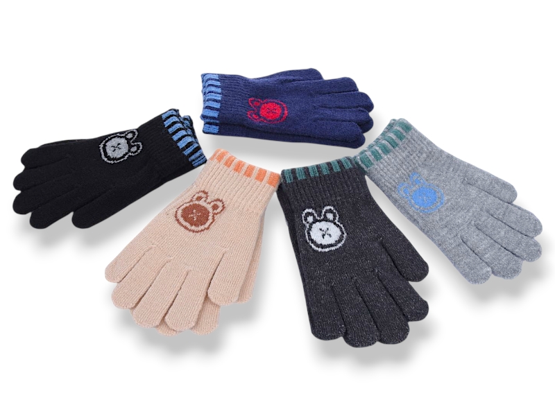 Перчатки KH clothes (3-5) 5103 mix (зима)