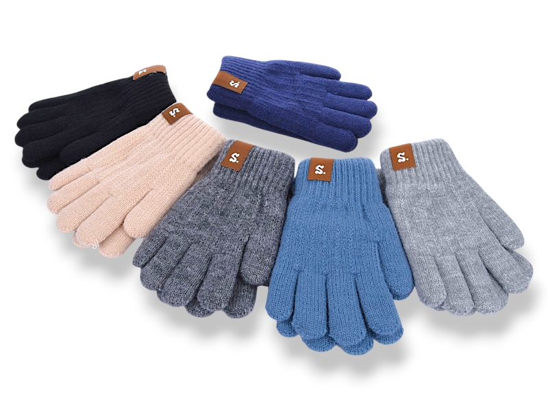 Перчатки KH clothes (5-7) 5106 mix (зима)