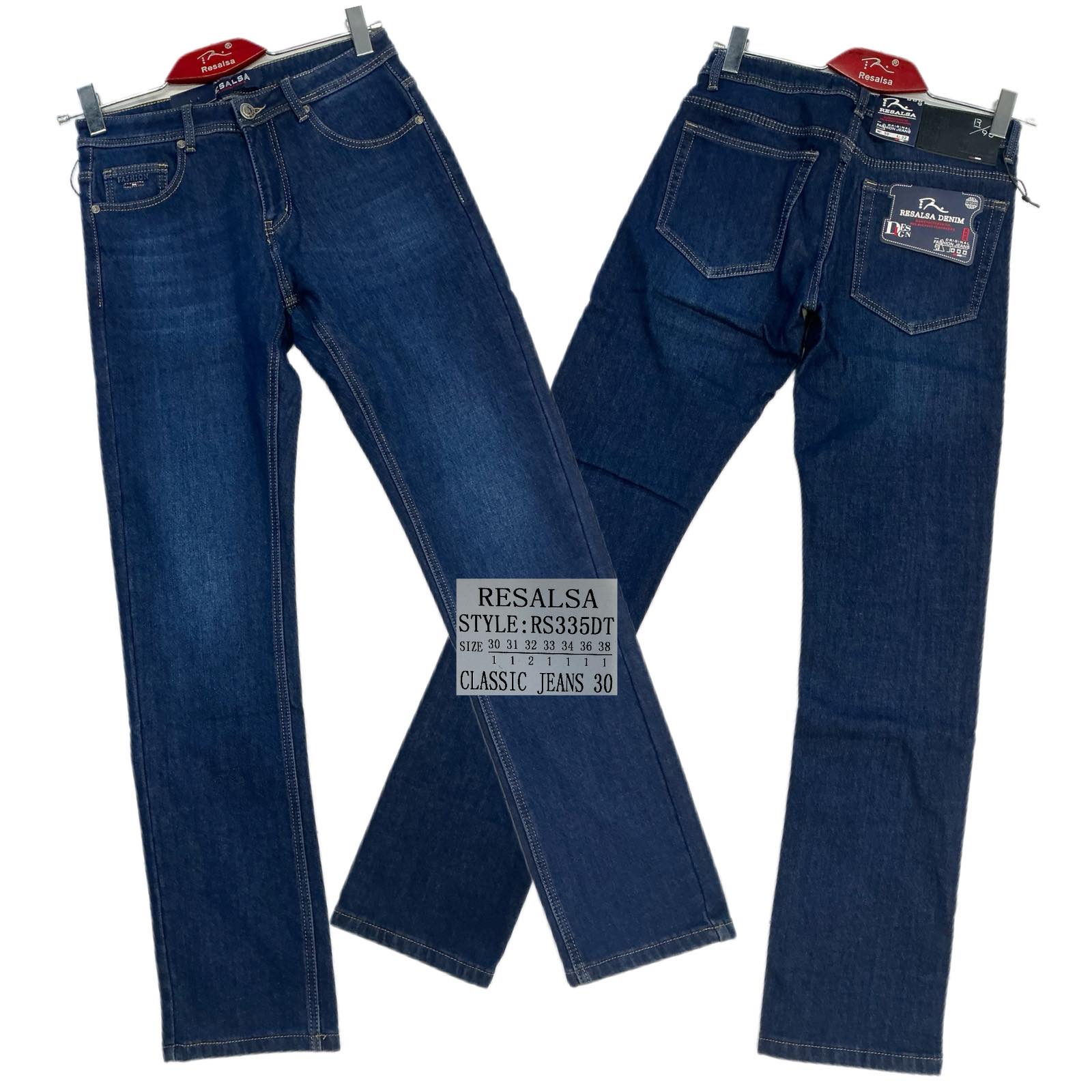 Джинсы God Baron (30-38) RS335DT blue (зима)