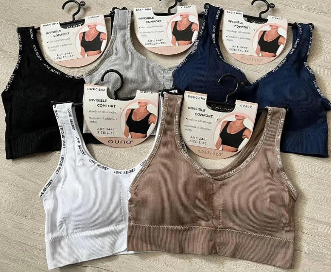 Топ Comfort (L-3XL) 3447 mix (лето)