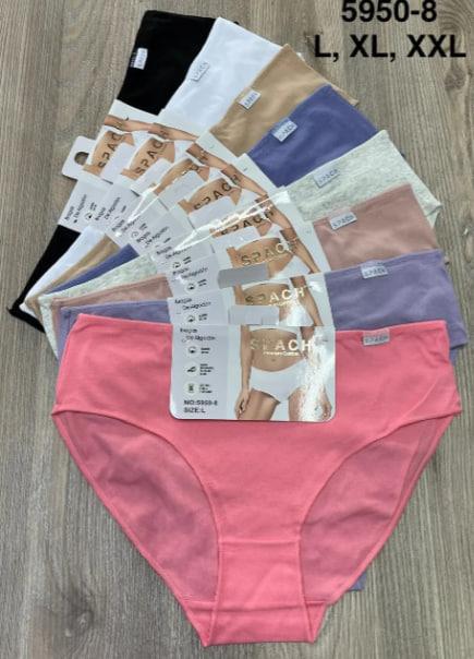 Трусы Comfort (M-2XL) 5950-8 mix (деми)