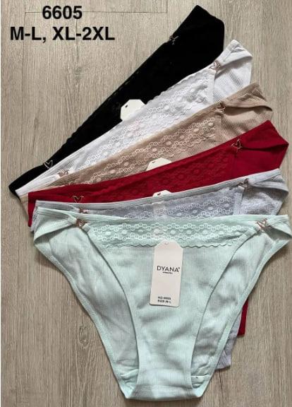 Трусы Comfort (M-2XL) 6605 mix (деми)