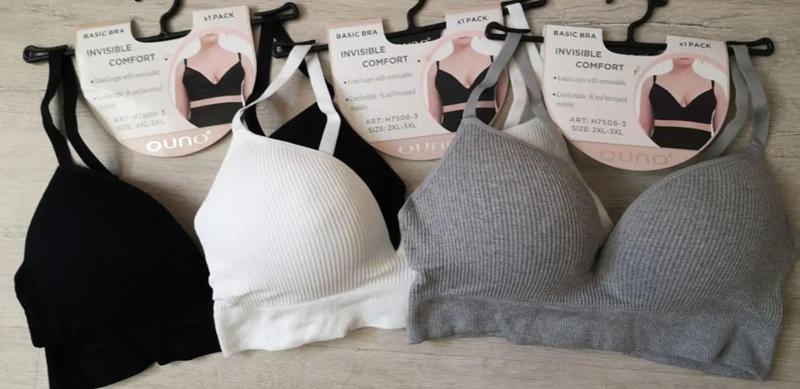 Бюстгальтер Comfort (2XL-5XL) 7508-3 mix (деми)