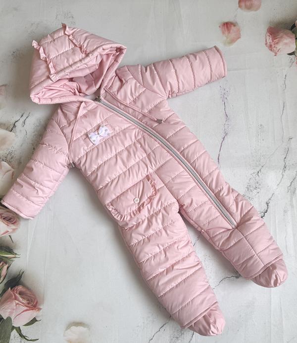 Комбинезон Moda school (68-86) 8456 pink (зима)