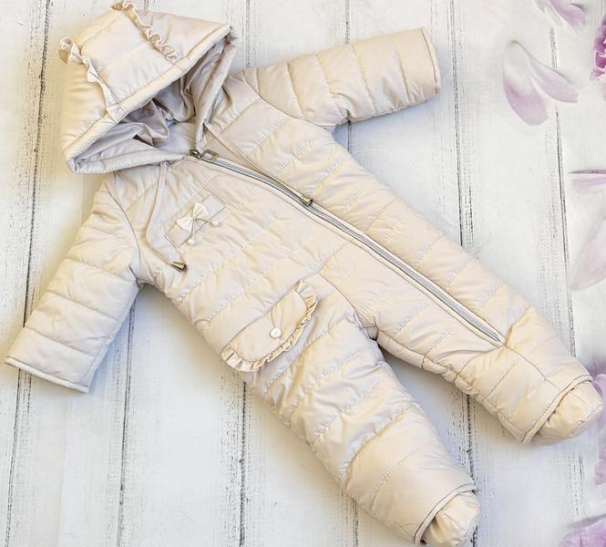 Комбинезон Moda school (68-86) 8456 beige (зима)