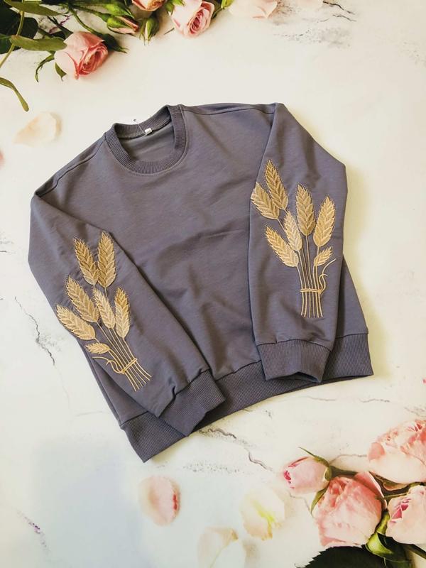 Свитер Moda school (128-146) M161 grey (деми)