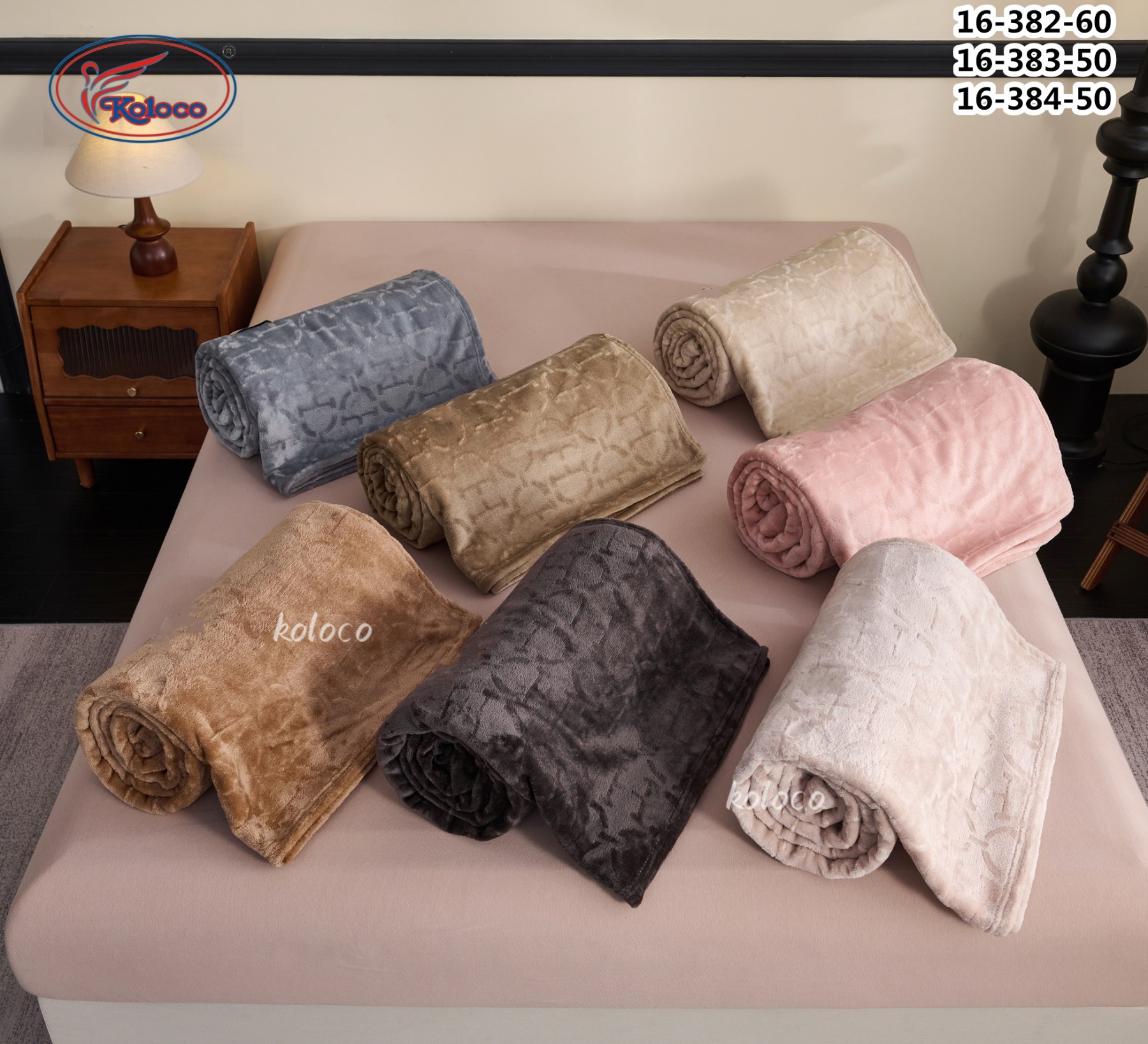 Покрывало Koloco (200*230) 16-384-50 (деми)