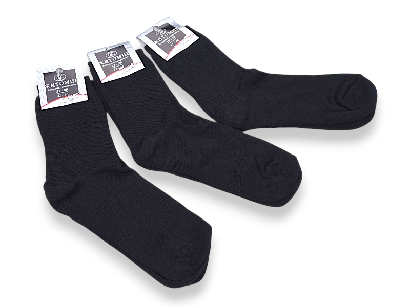 Носки Jelzin (41-45) A41-45-1 black (зима)