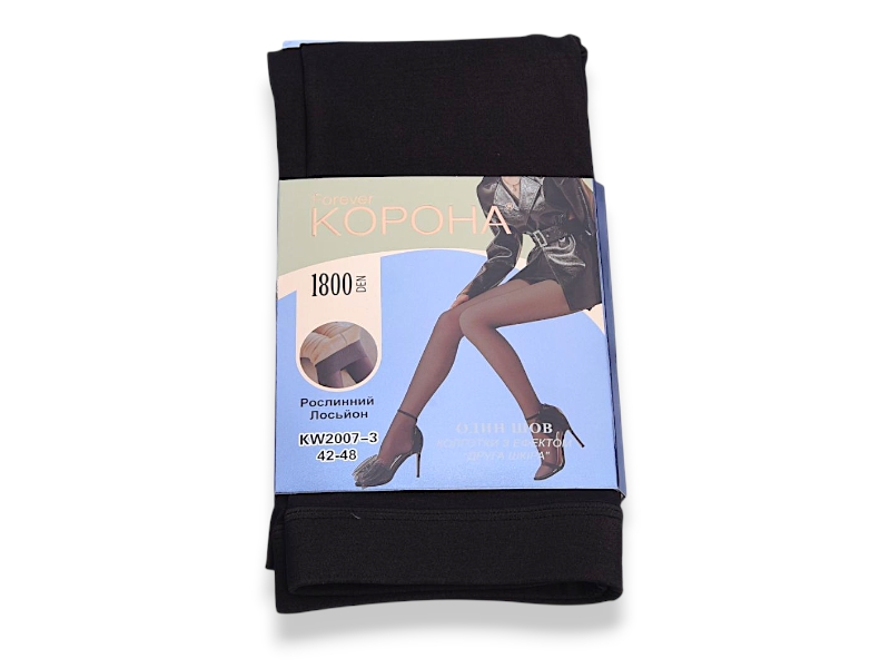Колготы Jelzin (42-48) KW2007-3 black (деми)
