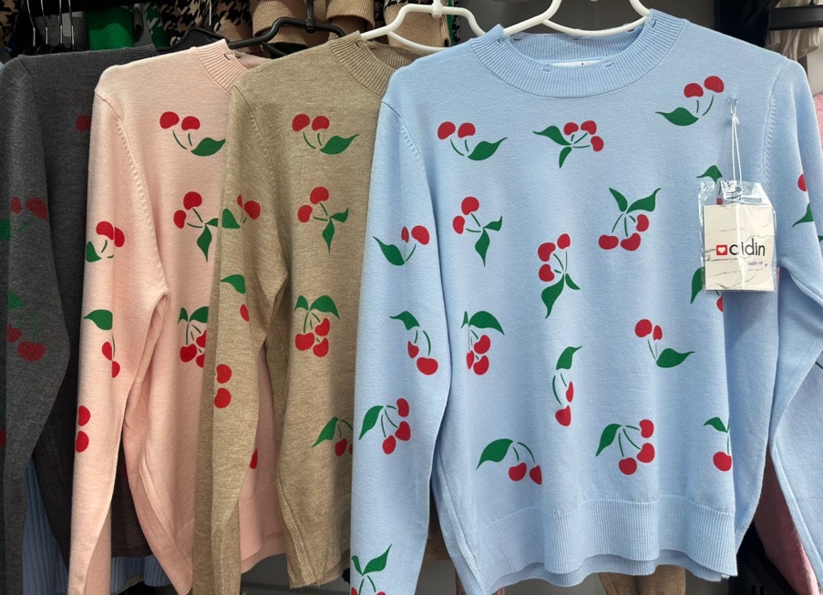 Свитер Aidin-шик шок (one size) 76005-1 mix (деми)