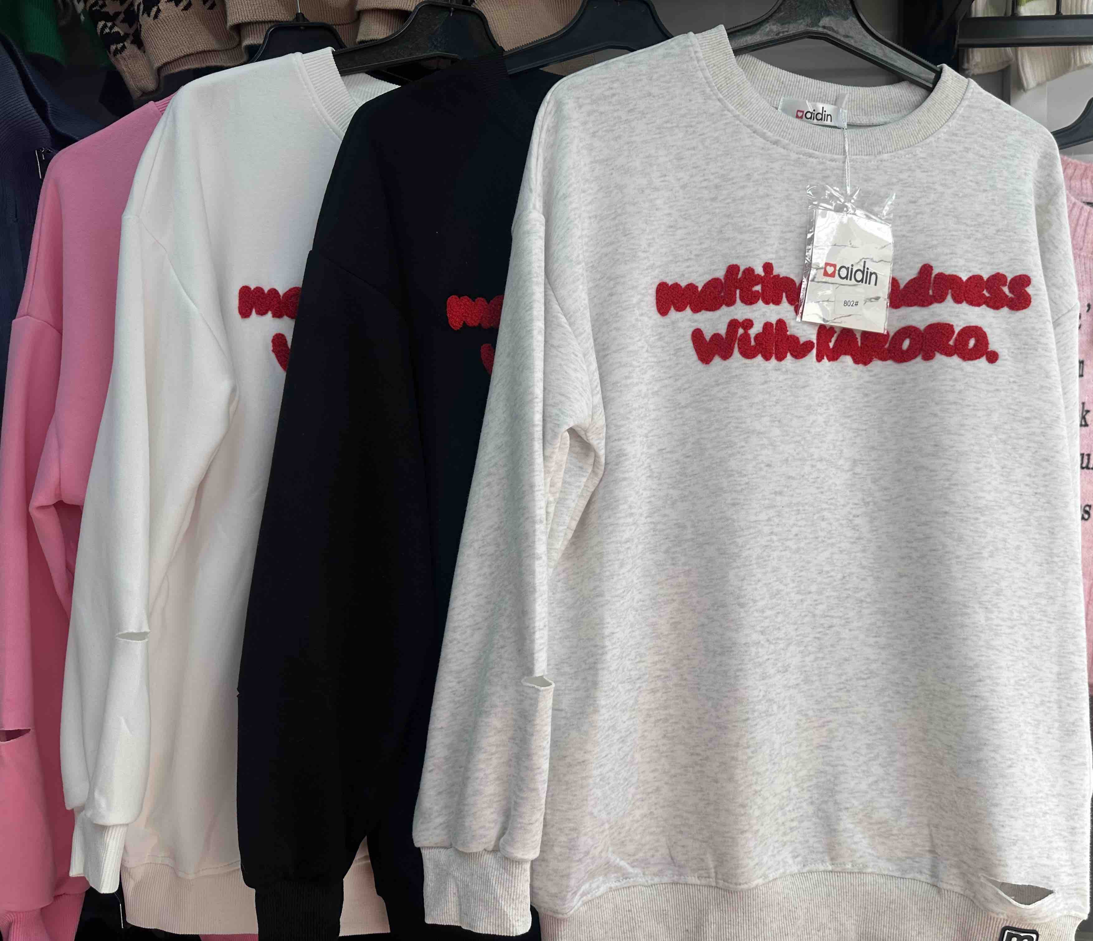 Свитер Aidin-шик шок (one size) 802 mix (деми)