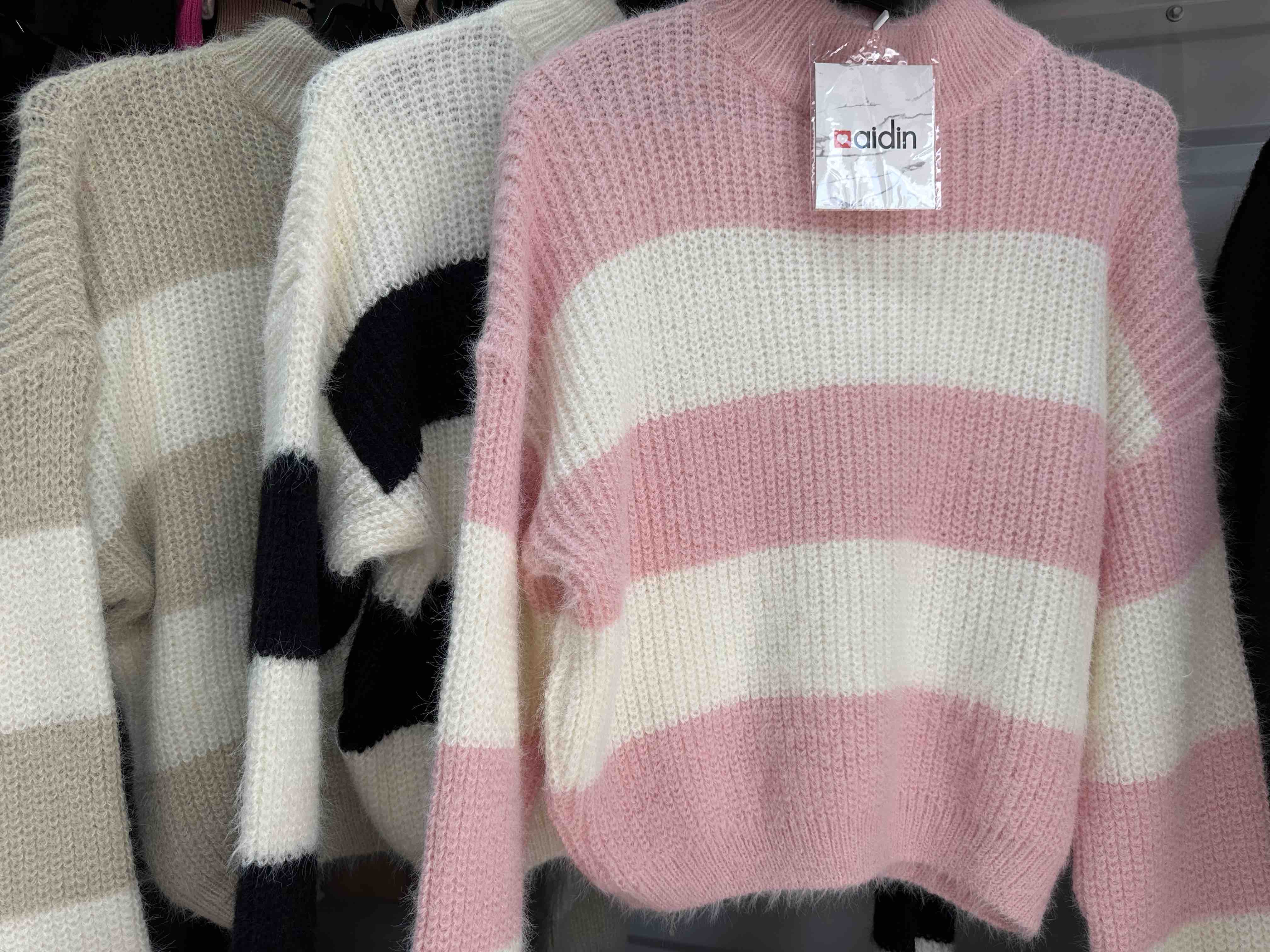 Свитер Aidin-шик шок (46-50) X2157 mix (деми)