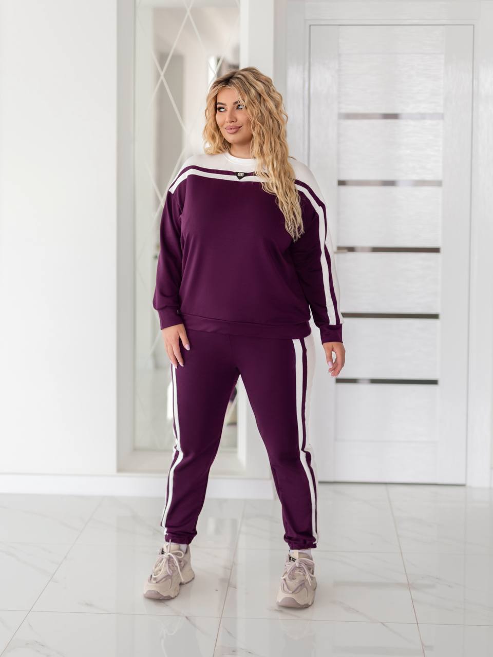 Костюм спорт Seven Zikina (50-60) 1339 purple (деми)