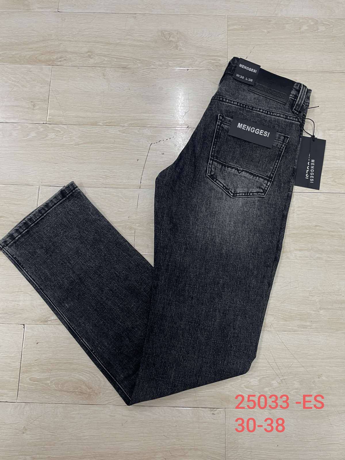 Джинсы God Baron (30-38) 25032-ES black (деми)