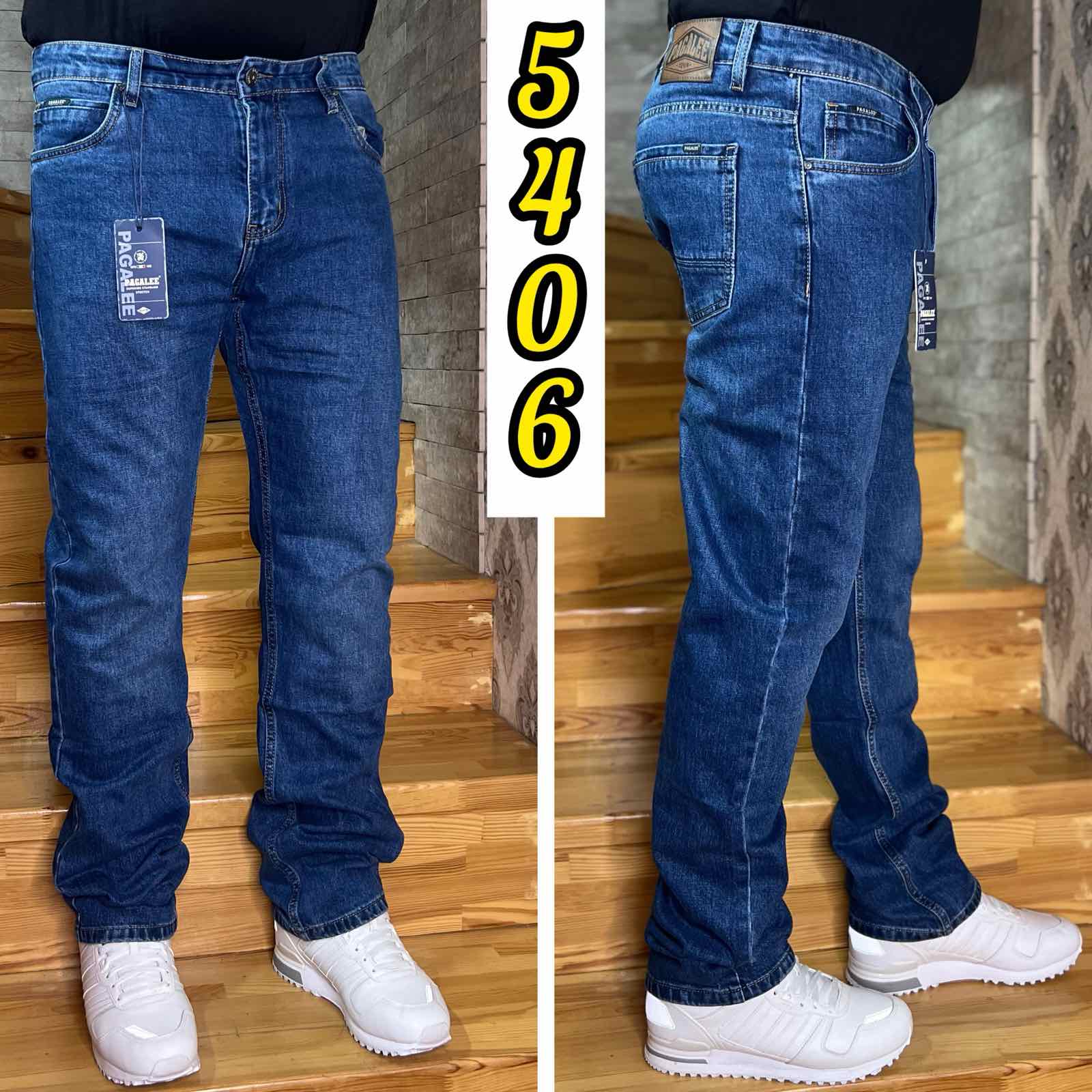 Джинсы God Baron (33-42) 5406 blue (деми)