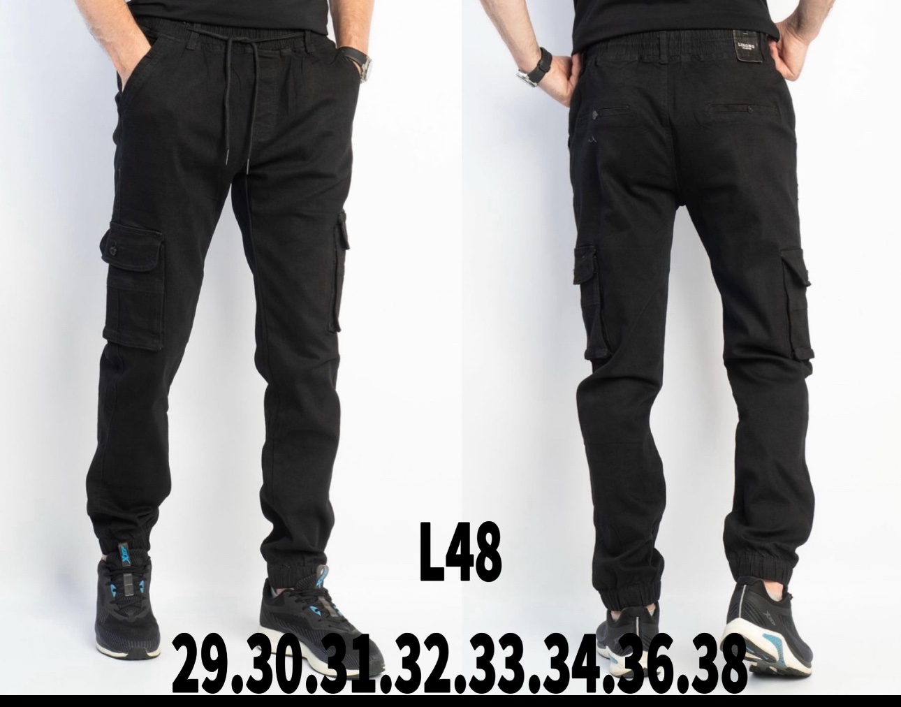 Штаны God Baron (29-38) L48 black (деми)