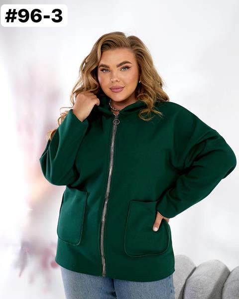 Кардиган BAT (46-56) 96-3 green (деми)