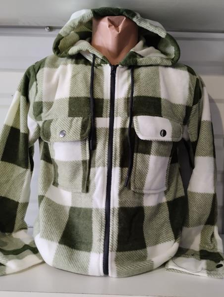 Рубашка Panda (S-2XL) 1294 khaki (зима)