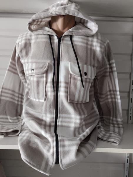 Рубашка Panda (S-2XL) 1295 l.grey (зима)