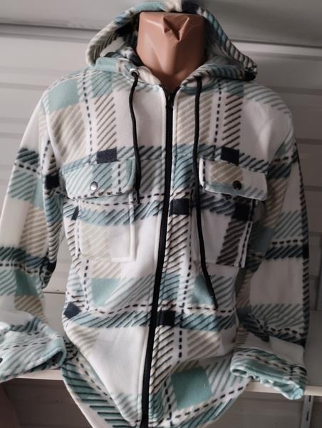 Рубашка Panda (S-2XL) 1296 green (зима)