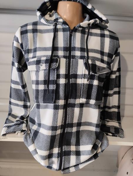 Рубашка Panda (S-2XL) 1299 grey (зима)