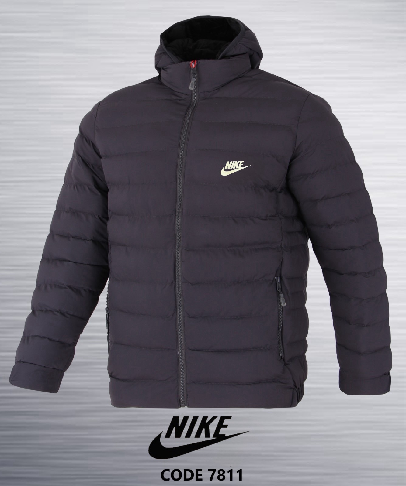 Куртка AZT (52-60) 7811 grey (деми)