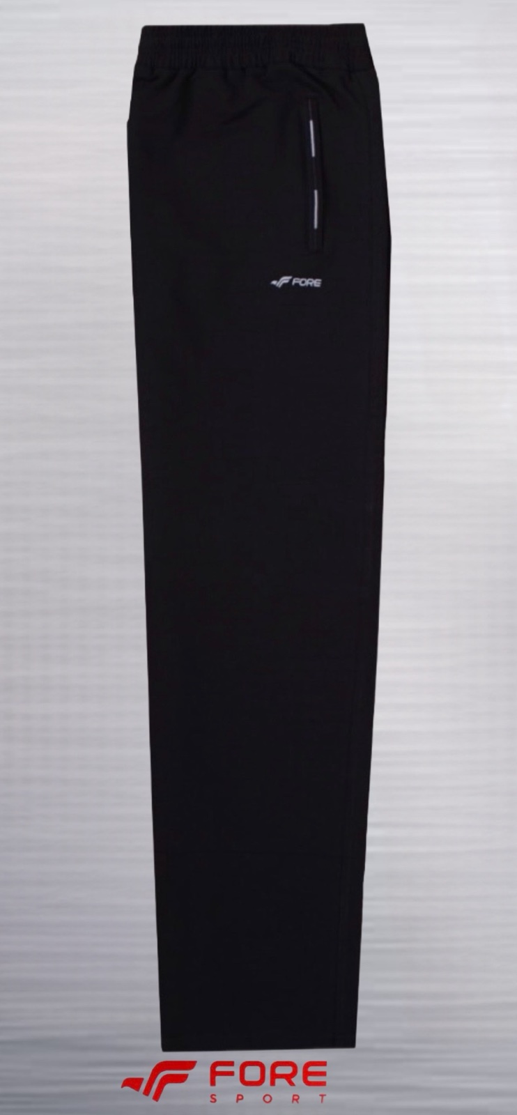 Штаны спорт AZT (M-3XL) AZ80 black (зима)