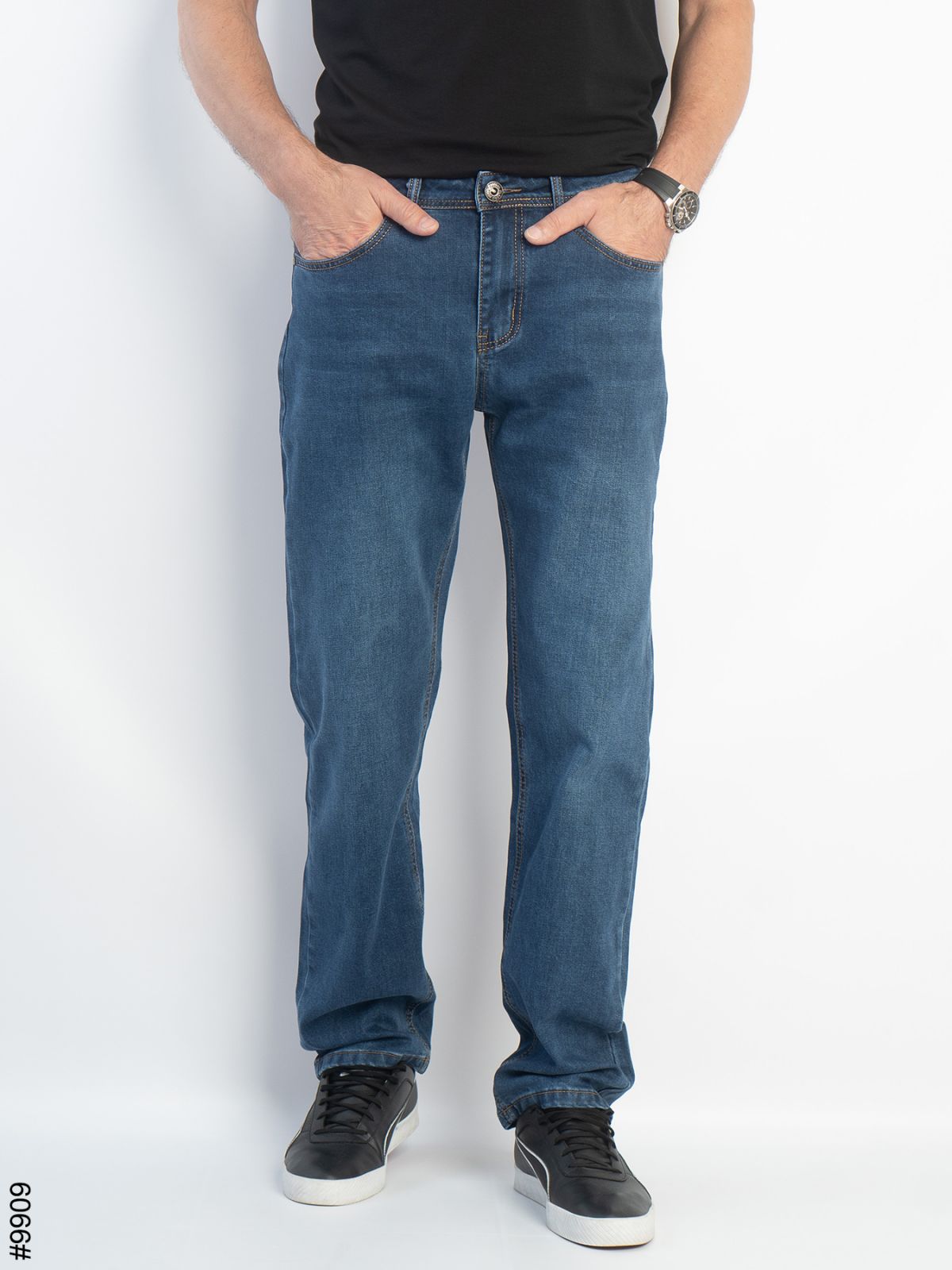 Джинсы Seven Group (32-42) 9909 blue (деми)