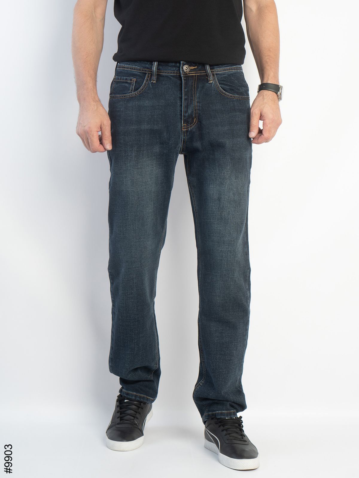 Джинсы Seven Group (32-38) 9903 blue (деми)