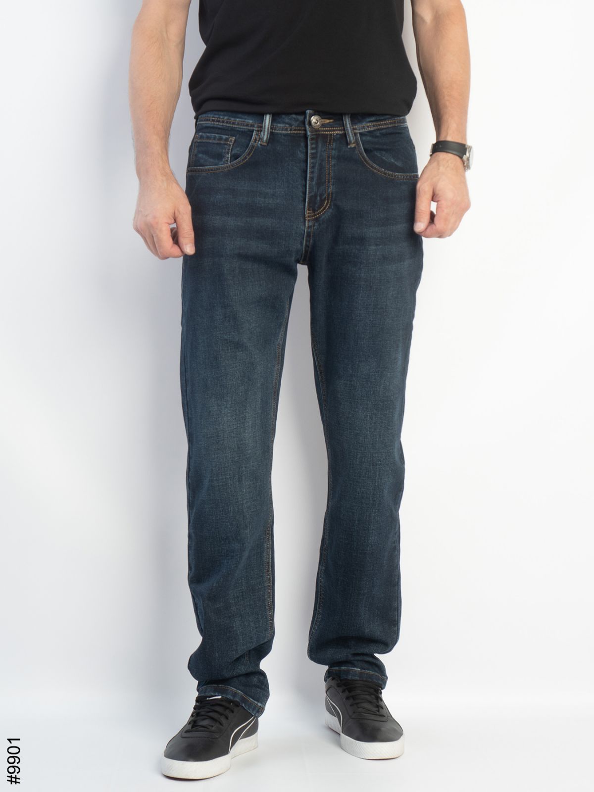 Джинсы Seven Group (29-38) 9901 blue (деми)