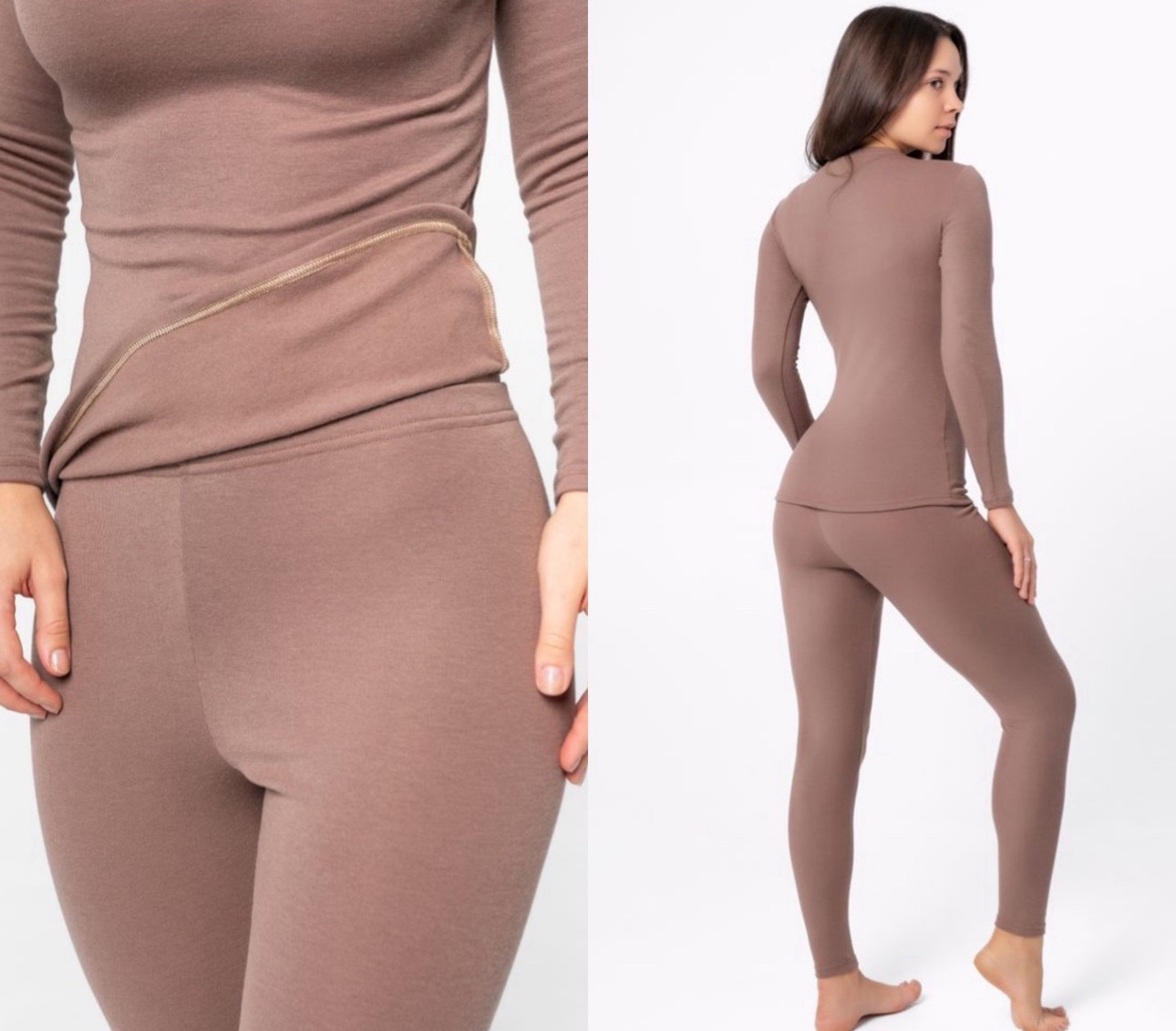 Термобелье BRAVEL (3XL-4XL) 4882 beige (зима)