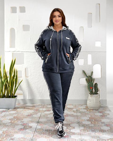 Костюм спорт Seven Zikina (48-62) 932 grey (деми)