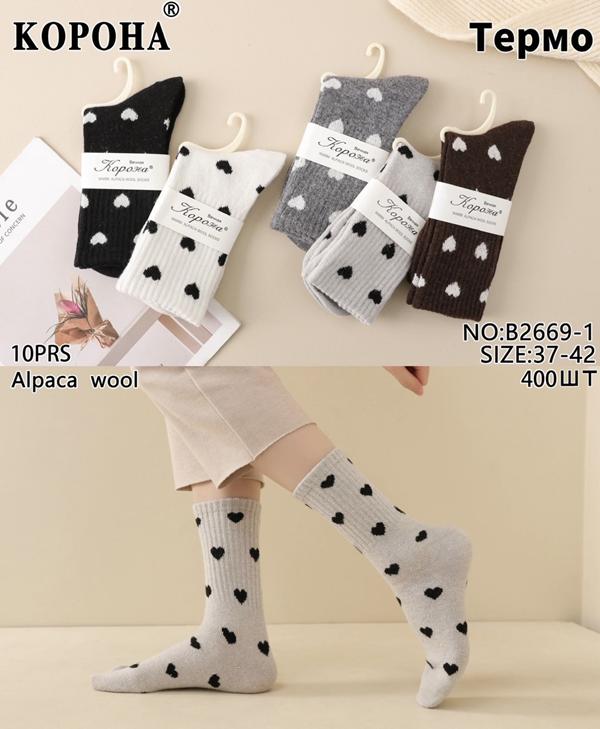 Носки Redoor (37-42) B2669-1 mix (зима)