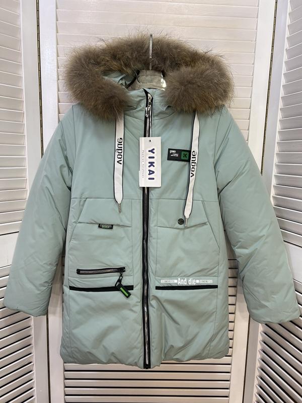 Куртка Major (134-158) L952 l.green (зима)