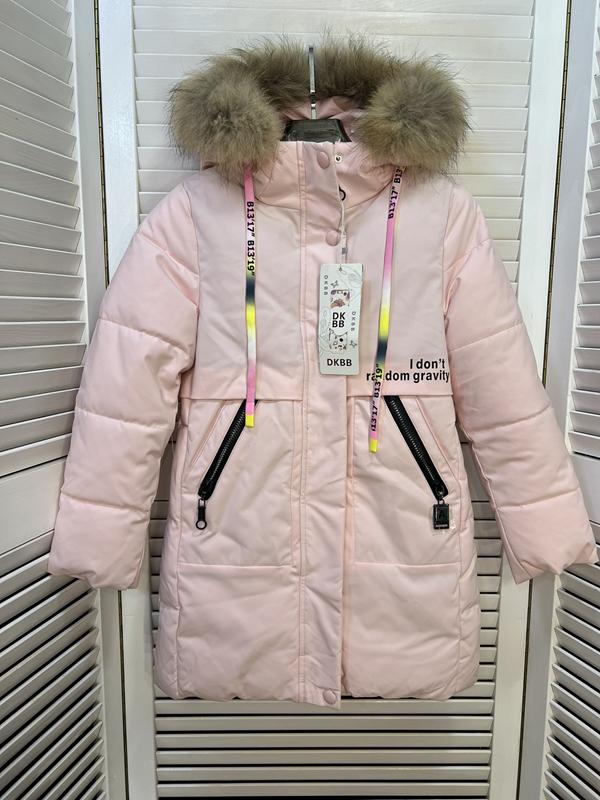 Куртка Major (122-146) 8830 peach (зима)