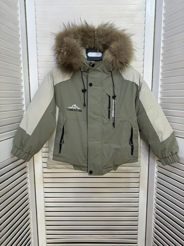 Куртка Major (122-140) 24806 olive (зима)