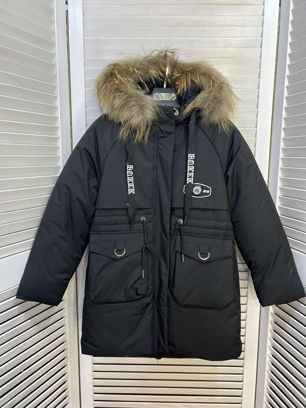 Куртка Major (140-164) 88187 black (зима)