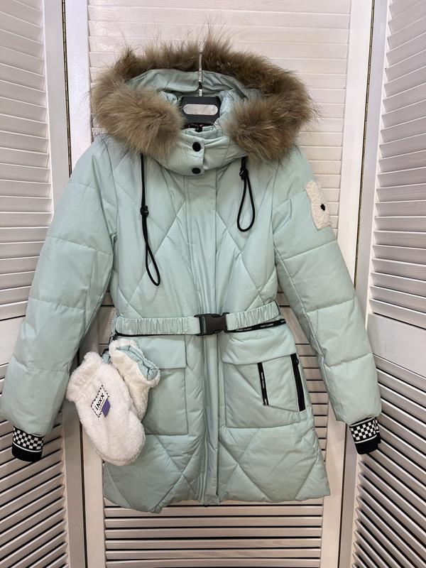 Куртка Major (140-164) L990 l.green (зима)