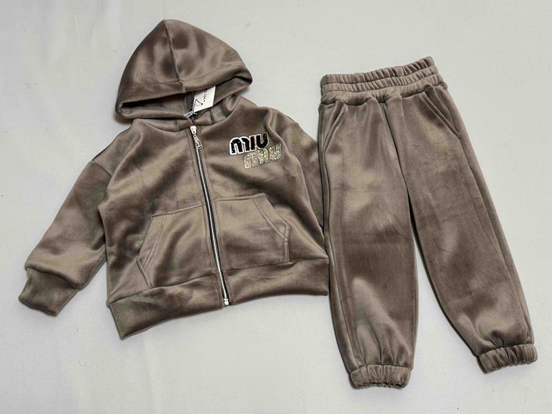 Костюм спорт Bright Harmony (92-122) 1604-1 khaki (деми)